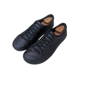 Birchbury Bramfords barefoot sneakers, black leather size 12